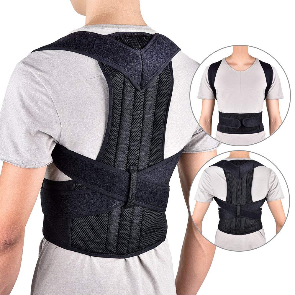 Lower Back Brace Support,Lumbar Support Waist Belt for Back Pain Relief-Compression Belt with Dual Adjustable Straps for Men and Women,Back Braces