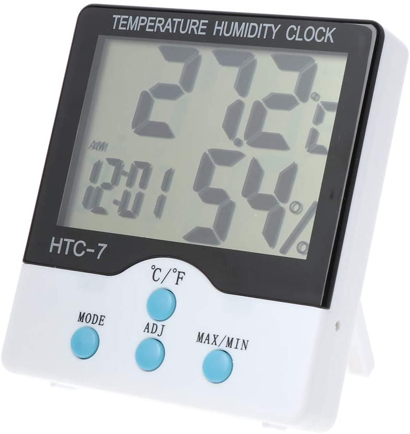 HTC-5 Digital LCD Thermometer Hygrometer Temperature Humidity Weather Station